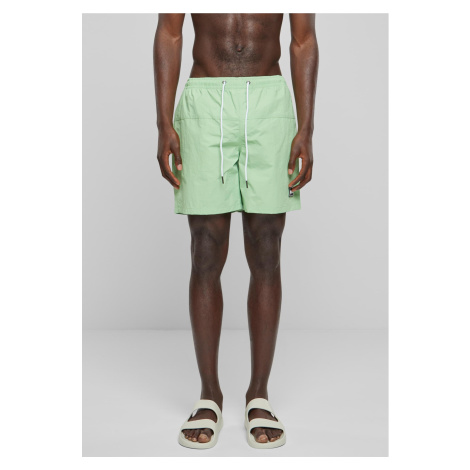 Men's Swimsuit Block Swim Shorts - Green