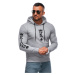 Edoti Men's zip-up sweatshirt