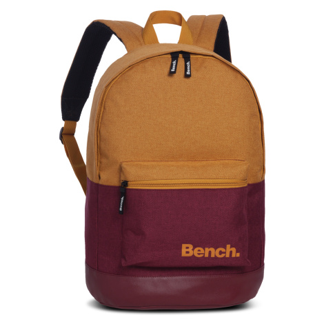 Bench. classic daypack batoh 16L - okrová/blackberry