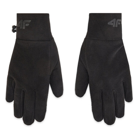 4F Detské rukavice JAW22-AGLOU011 Čierna