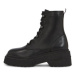 Tommy Jeans Členková obuv Tjw Lace Up Boot Chunky EN0EN02404 Čierna