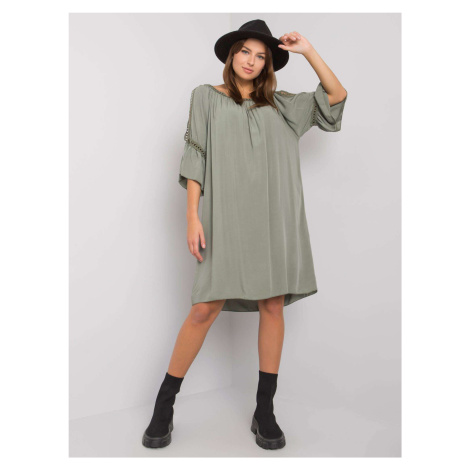 OH BELLA Khaki loose dress