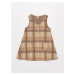 LC Waikiki LCW Kids V-Neck Plaid Girls' Dress