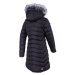 Lotto MARNIE Dievčenský zimný kabát, čierna, veľkosť