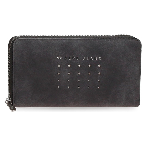 Dámska peňaženka na zips Pepe Jeans HOLLY - čierna
