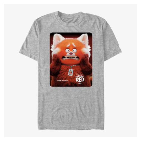 Queens Pixar Turning Red - Panda Poster Unisex T-Shirt Heather Grey