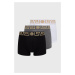 Boxerky Versace pánske, čierna farba, AU10326 A232741