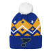 St. Louis Blues detská zimná čiapka Patchwork Cuffed Knit