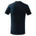 Malfini Basic Detské tričko 138 námorná modrá