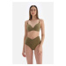 Dagi Green Lined Bikini Top