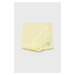 Detské bavlnené šortky Guess žltá farba, jednofarebné,