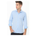 G675 DEWBERRY MEN'S SHIRT-BLUE