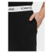 Tommy Jeans Teplákové nohavice UM0UM02962 Čierna Regular Fit