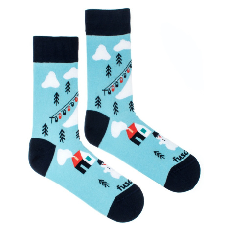 Ponožky Zimná krása Fusakle