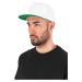 Klasická 5-panelová Snapback čiapka biela