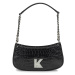 Karl Lagerfeld  K/KAMEO SHOULDERBAG CROC  Tašky cez rameno Čierna