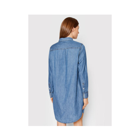 Wrangler Džínsové šaty W9N88NX8E Modrá Regular Fit