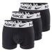 Nike  0000KE1156-514 Black Boxer Pack  Boxerky Čierna