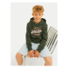 Jack&Jones Junior Mikina Logo 12258824 Zelená Regular Fit