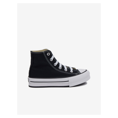 Čierne detské členkové tenisky Converse Chuck Taylor All Star