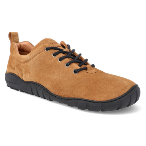 Barefoot outdoorová obuv Koel - Lori Suede Cognac hnedé