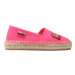 LOVE MOSCHINO Espadrilky JA10192G0EJI0604 Ružová