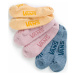 Ponožky Vans Classic Marled Canoodles 3P heather multicolour