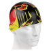 Plavecká čiapka mad wave germany swim cap čierno/žltá