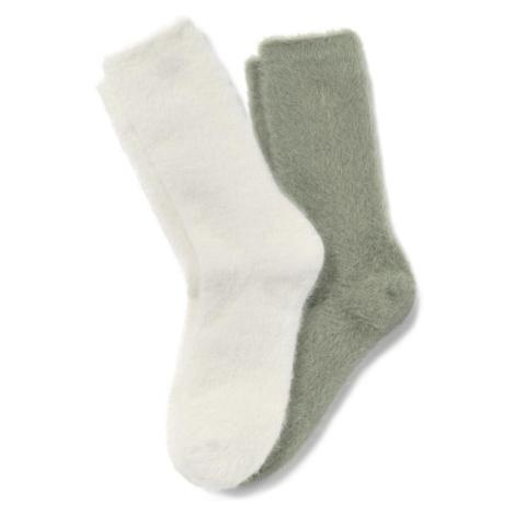Mäkučké ponožky s efektnou priadzou, 2 páry Tchibo