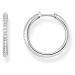 Thomas Sabo CR673-051-14 Silver Hoop Earrings Pavé Silver 20,0 mm