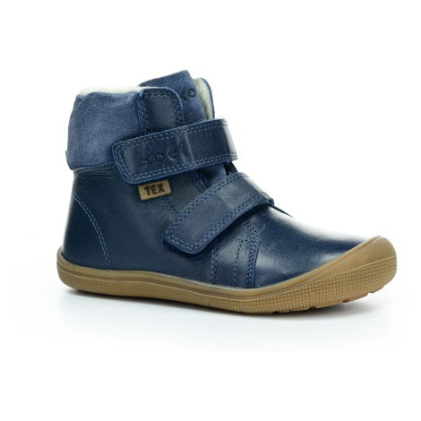 Koel Koel4kids Emil Napa TEX Wool Blue zimné barefoot topánky 33 EUR