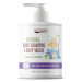 Wooden Spoon Detský sprchový gél a šampón na vlasy 2v1 s bylinkami 300 ml