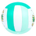 Lopta pre deti 100 Classic na plážový volejbal veľkosť 3 šitá zelená