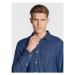 Wrangler džínsová košeľa W5B9LW023 112321159 Modrá Regular Fit