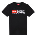 Tričko Diesel T-Diegor-Div T-Shirt Čierna