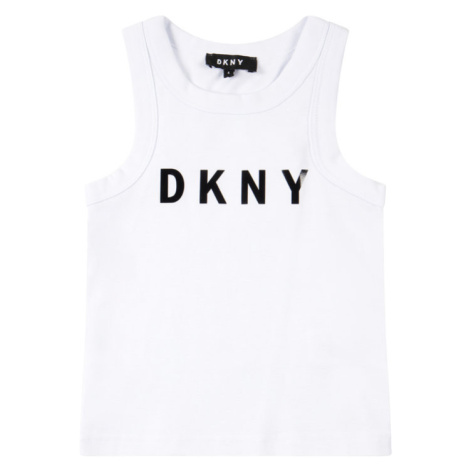 Nátelník biely s potlačou DKNY