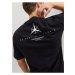 Čierne pánske tričko s potlačou na chrbte Jack & Jones Navigator