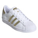 Dámska vychádzková obuv ADIDAS ORIGINALS Superstar cloud white gold metallic cloud white