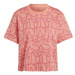 adidas BLUV Q2 BOYF T Dámske tričko, ružová, veľkosť