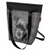 Bertoni Batoh/taška 2v1 Pit Bull Grey 29 cm x 38 cm x 36 cm x 10 cm