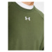 Under Armour Mikina Ua Rival Fleece Crew 1379755 Kaki Loose Fit