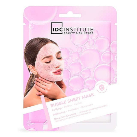 IDC Institute - Pink Sheet Bubble Mask