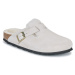 Birkenstock  Boston Shearling LEVE Antique White LAF  Nazuvky Béžová