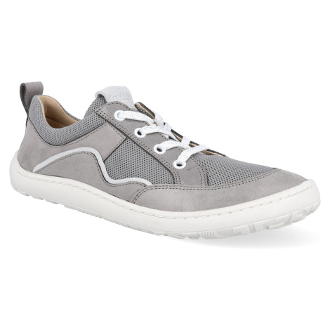 Barefoot tenisky Froddo - Geo light grey svetlošedé