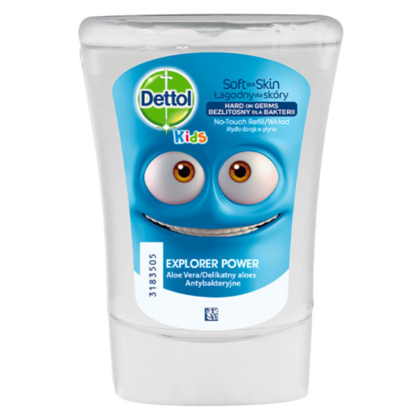 DETTOL Kids Náplň do bezdotykového dávkovača mydla Dobrodruh (250ml)