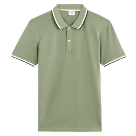 CELIO DECOLRAYEB Pánske polo tričko, khaki, veľkosť