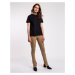 Ninety Percent Felix Stretch Tencel™ Vent Leggings BROWN KHAKI