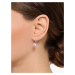 Thomas Sabo H2287-051-9 Silver dangle earrings with pink cubic zirconia