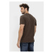 Tričko Camel Active T-Shirt 1/2 Arm Dark Chocolate