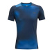 Men's T-Shirt Under Armour HeatGear Rush 2.0 Print SS Blue